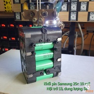 Khối Pin 10 / 15 cell Samsung 25r / Sony VTC5 5C Đóng Sẵn - Pin Mới Chính Hãng