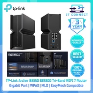 TP-Link Archer BE550 BE9300 Tri-Band WIFI 7 Router Gigabit Port | WPA3 | MLO | EasyMesh Compatible