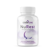 CogniTune Natural Sleep Supplement - Non Habit Forming Sleeping Pills, Non Drowsy Herbal Sleep Aid F