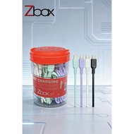 [ ZBOX Z305 JAR CONTENTS 20 PCS ]- Cable Jar Zbox 2.4A Qualcomm 3.0 Fast Charging 1 jar: 20pcs Impor
