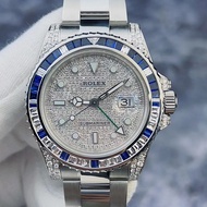 Rolex Rolex Greeny116710After Change Upgrade116759Rear Diamond GMT Automatic Mechanical Men's Watch