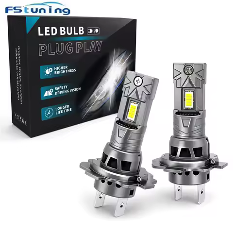 2Pcs 60W 16000LM H7 Led Headlight Bulb CSP 3570 H7 LED Canbus White 6000K H7 Car Led Light M2P