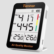 Elitech | High Accuracy PM2.5 Air Quality Monitor Temperature and Humidity Meter
