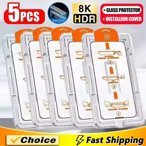1-5PCS HD Dust Free Temered Glass For Xiaomi Mi 11T Pro 12 13 14 10T Lite 10i 11X 11i Screen Protect
