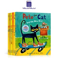 กล่องที่ยอดเยี่ยมของ Pete The Cat หนังสือปกแข็งโดยเจมส์ดีนหนังสือภาษาอังกฤษต้นฉบับ