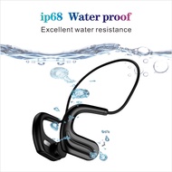 Y9 IP68 Waterproof MP3 Swimming Headphones Bone Conduction Bluetooth 5.0 Wireless Headsets 32GB Music Player Sport Earphone HIFI Listen Quality