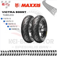 MAXXIS VICTRA S98ST MOTORCYCLE TIRES Ring 13 110/70-13 120/70-13 130/70-13 140/70-13 150/60-13 TUBEL