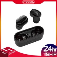 PRODA Earbuds Bluetooth Earphones Wireless Earbuds Bass Earbuds Bluetooth Earbuds Noise Cancelling E