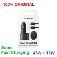 SAMSUNG Super Fast Dual Car Charger 45W+15W Original