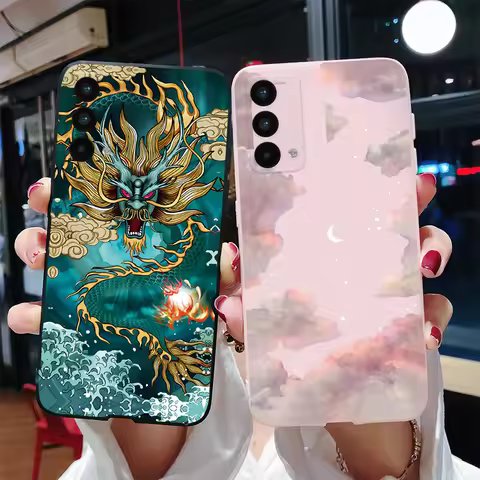 Case For OPPO Realme GT Master Edition Phone Case Cool Dragon Pattern Soft Matte Silicone Back Cover