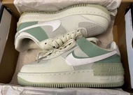 🌈     Nike Air Force 1 Low Shadow 低幫 板鞋 女款 灰綠色