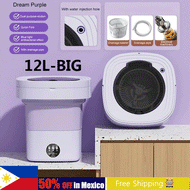 [Buy 1 Take 1] Washing Machine 3 IN 1 Automatic Portable Washing Machine Mini 12L Single TUB with Dryer Household For Cleaning Panties Underwear Socks student home Quick cleaning