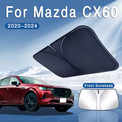 For Mazda CX60 CX-60 CX 60 2020 2021 2022-2024 Car Sun Visor Front Windshield Sunshade Heat Insulati
