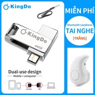 【Free Headphones】 64GB USB Flash Waterproof Mobile Phone Metal Drive Drive Drive Drive