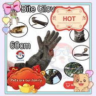 (pet and family) ◎PETSEE Anti Bite Glove Cat Gloves Anti Bite Dog 防咬手套 防狗咬手套 Anti Scratch Cowhide Leather 狗狗防咬手套 防狗手套 Sarung Tangan Gigit❃