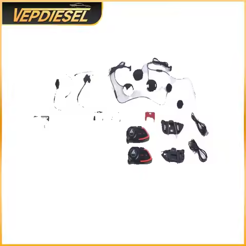 Y80-2x Motorcycle Helmet Bluetooth Intercom 800M Dual Intercom for Motorcycle Helmets