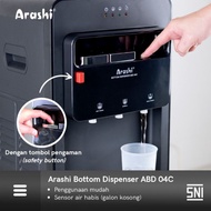 Arashi dispenser galon bawah ABD 04C / dispenser Arashi galon bawah