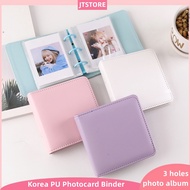 Korea PU Photocard Binder 3R Photo Album PU Case Binder Card Sleeve BTS Photo card NCT the boyz