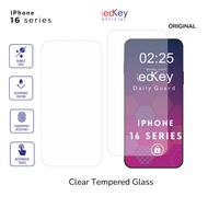Redkey Clear Tempered Glass iphone 16 Pro Max 16 Plus - Clear Non Full Cover Tempered glass