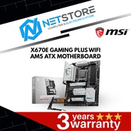MSI X670E GAMING PLUS WIFI AM5 ATX MOTHERBOARD