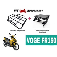 Tapak Monorack Rapido VOGE FR150 Food Delivery Bag Bracket Base Transformer Accessories Motor FR 150