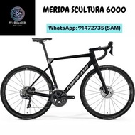 ⭐️⭐️全新行貨⭐️⭐️ 台灣MERIDA SCULTURA 6000 碳纖維碟剎公路車