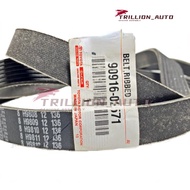 Toyota Fan Belt 90916-02571 (7PK 2120) for Land Cruiser 4.0/Prado 4.0/Fortuner 4.0