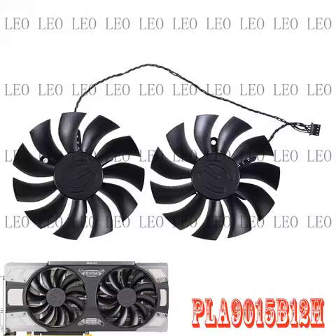 HH 87mm PLA09215B12H 4Pin Fan For EVGA GTX 1070 1060 GTX1060 GTX1070 Video Card Fan