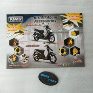 OLD BROCHURE ACCESSORIES YMAX MIO SOUL Original