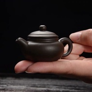 现货 迷你紫砂小茶壶茶宠摆件精品可养小号袖珍西施指尖把把壶功夫茶具Mini Purple Sand Small Tea Pot Tea Pet Decoration Boutique for Maintenance zhangli888.my20231116