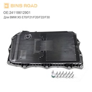 BINB ROAD Kit oil pan fluid filter auto trans 24118612901 FOR BMW F20 F30 F10 X1 E84 Z4 E89  GA8HP45