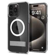 SPIGEN เคสสำหรับ รุ่น iPhone 15 [Ultra Hybrid S MagFit] Dual Layered for Heavy Duty Protection with Kickstand / เคส iPhone 15 Pro Max 15 Pro 15 Plus 15