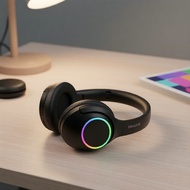 Erazer EH106 Portable Bluetooth 5.4 Earbuds, Foldable Design, Sport/Gaming, Long Battery Life & Mic 