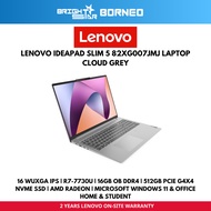 LENOVO Ideapad Slim 5 82XG007JMJ Laptop - 16" WUXGA IPS/R7-7730U/16GB DDR4/512GB SSD/W11+HNS