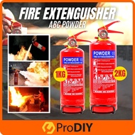 1kg 2kg Fire Extinguisher Fire Fighter Portable Multipurpose Fire Extinguisher Ingusher ABC Powder S