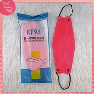 BBM RED KF94 Mask 10pcs 4ply Color Campaign Bongbong Marcos #Uniteam