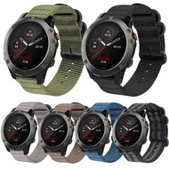 26mm Nylon Watch Strap Nato Watch Band Suitable for Fenix 5X Fenix 7x HR Fenix 6X Pro Zulu Watchbands