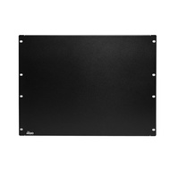 8U Blank Panel,Rack Mount Plate for 19inch Server Rack,Network Rack,Enclosures and Cabinets,Solid,Bl