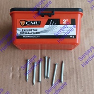 Concrete Nails Galvanized White Wall Nails/