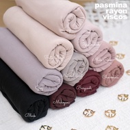 Koyu Hijab Pasmina rayon viscose / Pasmina rayon viscose arabian / Pasmina meleyot rayon viscose Bah