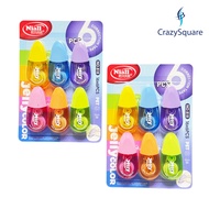 CSQUARE 6 in 1 8 Meters Rainbow Correction Tape For School and Office Use 818