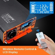 hot  originalDATOUBOSS 1000w 1500w 2000 Watt Pure Sine Wave Power Inverter 12v 220v Dc Ac Home Inver