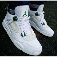 Air Jordan 4 AJ4 Jordan 4 White Orange Green Purple Metal Buckle Basketball Shoes CT8527-118