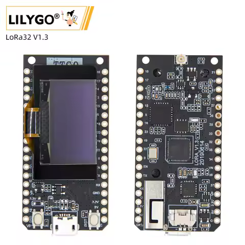 LILYGO® LoRa32 V1.3 ESP32 LoRa Development Board SX1276 868/915Mhz WIFI Bluetooth Wireless Module 0.
