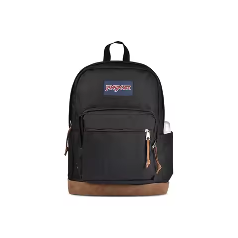 JanSport Polyester Backpack Medium Unisex Black JS0A4QVA008