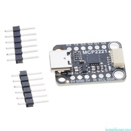jenniferag.my Versatile MCP2221A USB to GPIO ADC I2C Module Highly Speed USB Converters