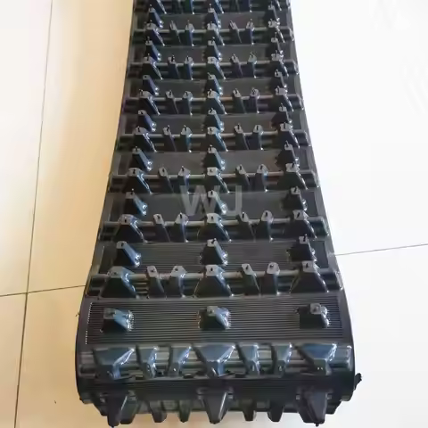 Rubber Track for Wheelchair Truck Tractors UTV ATV Rubber Track System Chassis Undercarriage 250x72x