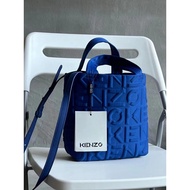 High Match Version High-Appearance 22 Spring Ladies KENZO One-Shoulder Diagonal Bag Space Cotton Three-Dimensional Embossed Letter LOGO