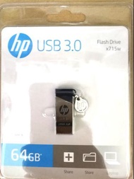 HP 64GB USB 3.0 Flash Drive 記憶棒 輕巧 便携 x715w 全新