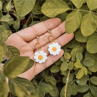 Polymer Clay Earrings - Daisy